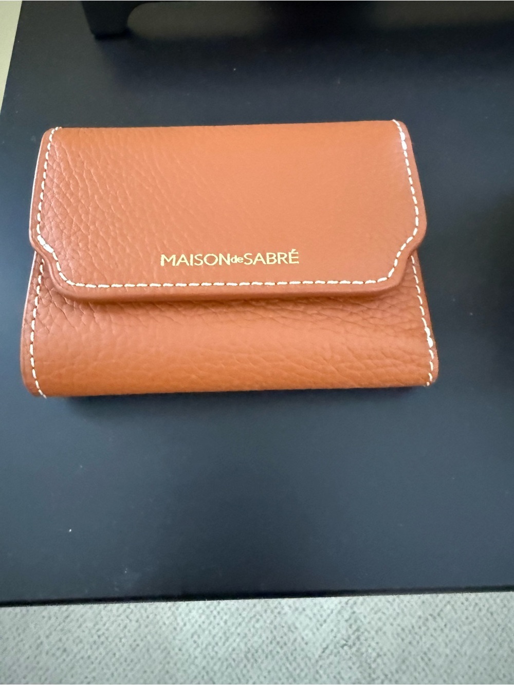 Maison de Sabré Tri- Fold Wallet NWOT